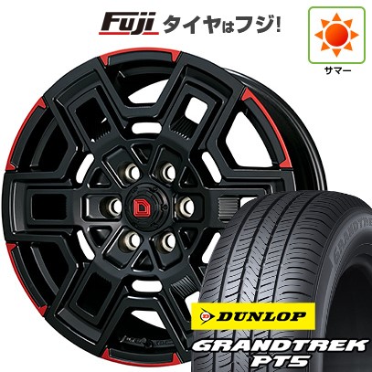 【新品】ランクル250 夏タイヤ ホイール4本セット 265/60R20 ダンロップ グラントレック PT5 クライメイト デヴグル 9J 20インチ(送料無料) 193,600円