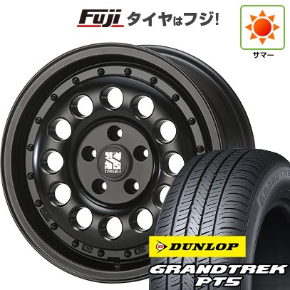 【新品】デリカD5 夏タイヤ ホイール4本セット 225/70R16 ダンロップ グラントレック PT5 MLJ エクストリームJ ラギッド 6.5J 16インチ(送料無料)｜フジコーポレーション