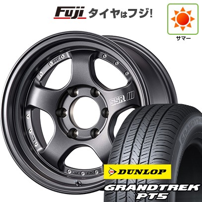 【新品】プラド/ハイラックス 夏タイヤ ホイール4本セット 265/70R17 ダンロップ グラントレック PT5 SSR ディバイド SP1 トレイル 8.5J 17インチ(送料無料)