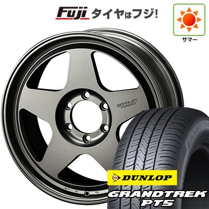【新品】ランクル200 夏タイヤ ホイール4本セット 285/50R20 ダンロップ グラントレック PT5 フォーバイフォーエンジニア ブラッドレーフォージド 匠 9.5J 20インチ(送料無料)
