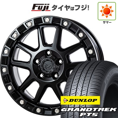 【新品】プラド/ハイラックス 夏タイヤ ホイール4本セット 265/60R18 ダンロップ グラントレック PT5 トライスター MKW M205 JP Spec 8J 18インチ(送料無料)|フジコーポレーション