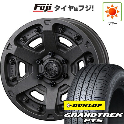 【新品】ランクル250/ランクル300 夏タイヤ ホイール4本セット 265/65R18 ダンロップ グラントレック PT5 クリムソン マーテルギア(MG) アーマーFF 8J 18インチ(送料無料)