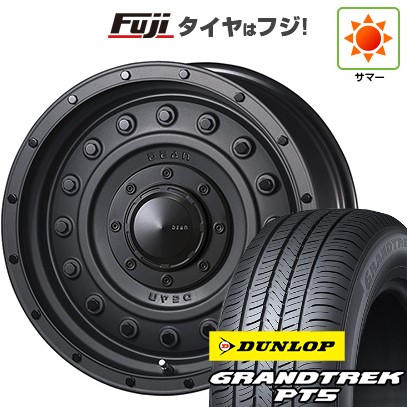 【新品】プラド/ハイラックス 夏タイヤ ホイール4本セット 265/65R17 ダンロップ グラントレック PT5 クリムソン ディーン コロラド 8J 17インチ(送料無料)