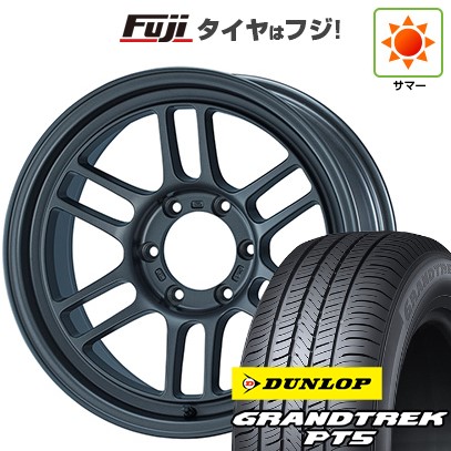 【新品】プラド/ハイラックス 夏タイヤ ホイール4本セット 265/70R17 ダンロップ グラントレック PT5 ENKEI エンケイ ALLROAD RPT1 8.5J 17インチ(送料無料)｜フジコーポレーション