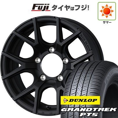 【新品】ジムニーシエラ/ジムニーノマド 夏タイヤ ホイール4本セット 225/70R16 ダンロップ グラントレック PT5 WEDS ウェッズアドベンチャー マッドヴァンス SD 6J 16インチ(送料無料)