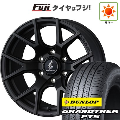 【新品】プラド/ハイラックス 夏タイヤ ホイール4本セット 265/65R17 ダンロップ グラントレック PT5 WEDS ウェッズアドベンチャー マッドヴァンス SD 8J 17インチ(送料無料)