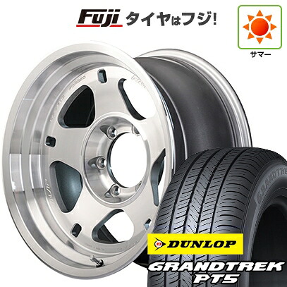 【新品】プラド/ハイラックス 夏タイヤ ホイール4本セット 265/70R17 ダンロップ グラントレック PT5 RAYS レイズ A LAP-05X 8.5J 17インチ(送料無料)|フジコーポレーション