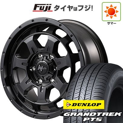 【新品】ランクル250/ランクル300 夏タイヤ ホイール4本セット 265/65R18 ダンロップ グラントレック PT5 MID WHEELS NITRO POWER M7 ファランクス 8J 18インチ(送料無料)