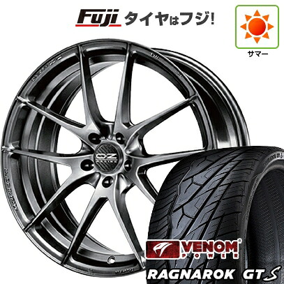 【新品国産車用5穴114.3】 夏タイヤ ホイール4本セット 235/35R20 ヴェノムパワー ラグナロクGTS BSW(限定) OZ レッジェーラHLT 8.5J 20インチ(送料無料)