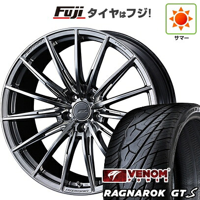 【新品国産車用5穴114.3】 夏タイヤ ホイール4本セット 235/35R20 ヴェノムパワー ラグナロクGTS BSW(限定) WEDS ウェッズ F-ZERO FZ-4 8.5J 20インチ(送料無料)
