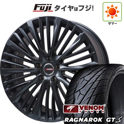 【新品国産車用5穴114.3】 夏タイヤ ホイール4本セット 245/35R20 ヴェノムパワー ラグナロクGTS BSW(限定) プレミックス MER-X マットブラック 8.5J 20インチ(送料無料)