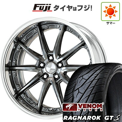【新品国産車用5穴114.3】 夏タイヤ ホイール4本セット 245/35R20 ヴェノムパワー ラグナロクGTS BSW(限定) WORK ワーク ランベック LS10 8J 20インチ(送料無料)