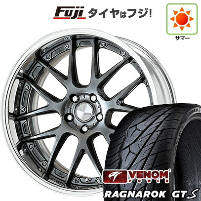 【新品国産車用5穴114.3】 夏タイヤ ホイール4本セット 245/35R20 ヴェノムパワー ラグナロクGTS BSW(限定) WORK ワーク ランベック LM7 8J 20インチ(送料無料)