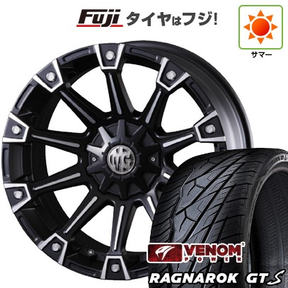 【新品】プラド 夏タイヤ ホイール4本セット 275/55R20 ヴェノムパワー ラグナロクGTS BSW(限定) クリムソン マーテルギア(MG) モンスター 9J 20インチ(送料無料)