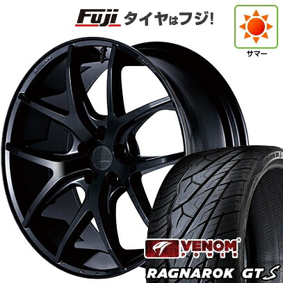 【新品国産車用5穴114.3】 夏タイヤ ホイール4本セット 235/35R20 ヴェノムパワー ラグナロクGTS BSW(限定) エムテクノ M.T.S.JAPAN SSL5 8.5J 20インチ(送料無料)|フジコーポレーション