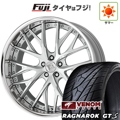 【新品国産車用5穴114.3】 夏タイヤ ホイール4本セット 245/30R22 ヴェノムパワー ラグナロクGTS BSW(限定) WORK ワーク LS バサラ 9J 22インチ(送料無料)｜フジコーポレーション