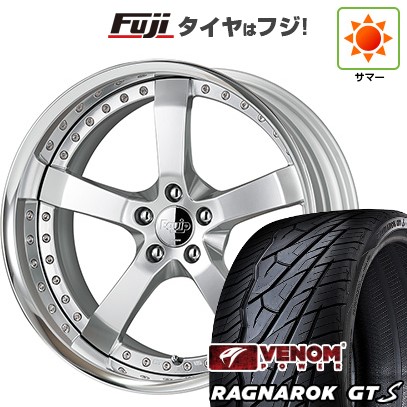 【新品】40系アルファード/ヴェルファイア用 夏タイヤ ホイール4本セット 255/30R22 ヴェノムパワー ラグナロクGTS BSW(限定) WORK ワーク エクイップ E05 9J 22インチ(送料無料)