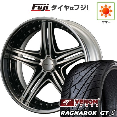 【新品】ランクル200 夏タイヤ ホイール4本セット 285/45R22 ヴェノムパワー ラグナロクGTS BSW(限定) WALD ヴァルド マホラ 3P M13-C 9.5J 22インチ(送料無料) 307,710円