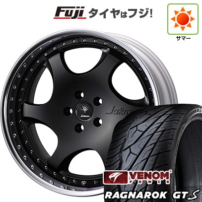【新品国産車用5穴114.3】 夏タイヤ ホイール4本セット 255/30R22 ヴェノムパワー ラグナロクGTS BSW(限定) WEDS ウェッズ クレンツェ バズレイア ID 9J 22インチ(送料無料)