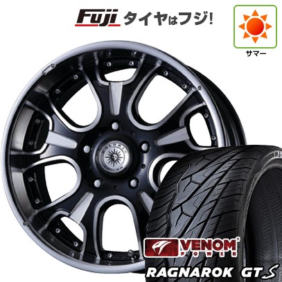 【新品】プラド 夏タイヤ ホイール4本セット 275/55R20 ヴェノムパワー ラグナロクGTS BSW(限定) クリムソン ゴールドマンクルーズ ヘラクレスモノブロックF/A 数量限定 8.5J 20インチ(送料無料)