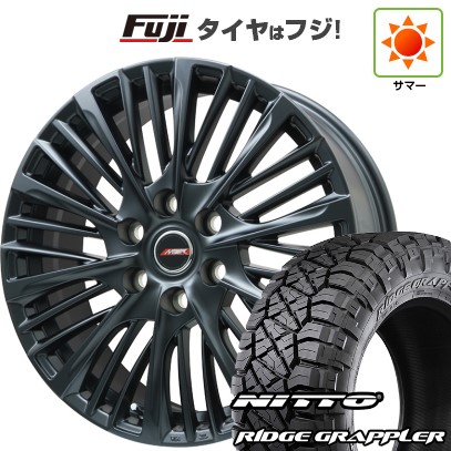 【パンク保証付き】【新品】ランクル300 夏タイヤ ホイール4本セット 275/55R20 ニットー リッジグラップラー プレミックス MER-X(平座ナット) 8J 20インチ(送料無料)|フジコーポレーション