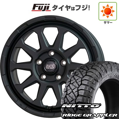 【パンク保証付き】【新品】デリカD5 夏タイヤ ホイール4本セット 245/70R16 ニットー リッジグラップラー ホットスタッフ マッドクロス レンジャー 7J 16インチ(送料無料)