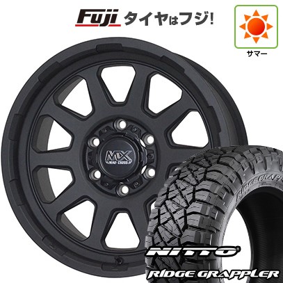 【パンク保証付き】【新品】プラド/ハイラックス 夏タイヤ ホイール4本セット 265/65R17 ニットー リッジグラップラー ホットスタッフ マッドクロス レンジャー 8J 17インチ(送料無料)