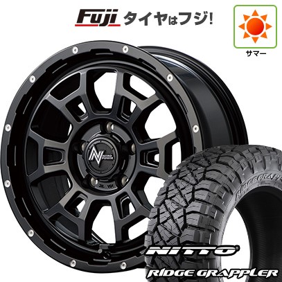 【パンク保証付き】【新品】デリカD5 夏タイヤ ホイール4本セット 245/70R16 ニットー リッジグラップラー MID WHEELS NITRO POWER H6 スラッグ 7J 16インチ(送料無料)