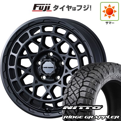 【パンク保証付き】【新品】デリカD5 夏タイヤ ホイール4本セット 245/70R16 ニットー リッジグラップラー WEDS ウェッズアドベンチャー マッドヴァンス X タイプM 7J 16インチ(送料無料)