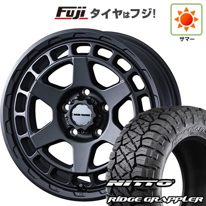 【パンク保証付き】【新品】デリカD5 夏タイヤ ホイール4本セット 245/70R16 ニットー リッジグラップラー WEDS ウェッズアドベンチャー マッドヴァンス X タイプS 7J 16インチ(送料無料)