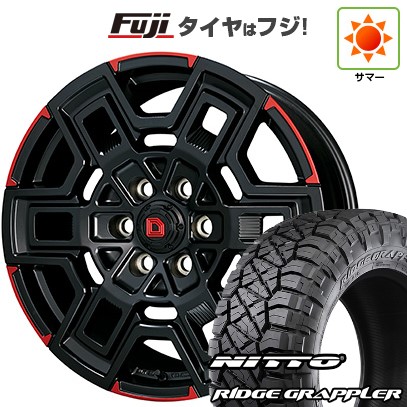 【パンク保証付き】【新品】ランクル300 夏タイヤ ホイール4本セット 275/55R20 ニットー リッジグラップラー クライメイト デヴグル 9J 20インチ(送料無料)