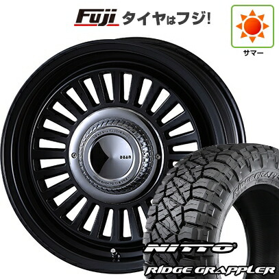 【パンク保証付き】【新品】プラド/ハイラックス 夏タイヤ ホイール4本セット 265/65R17 ニットー リッジグラップラー クリムソン ディーン カリフォルニア 7.5J 17インチ(送料無料)