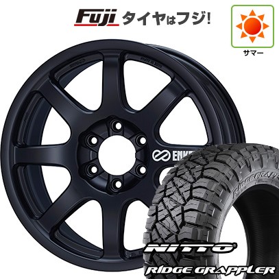 【パンク保証付き】【新品】ランクル300 夏タイヤ ホイール4本セット 275/55R20 ニットー リッジグラップラー ENKEI エンケイ ALLROAD PDT1 9J 20インチ(送料無料)