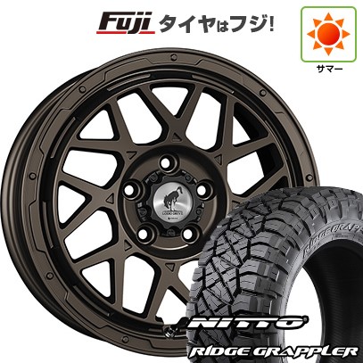 【パンク保証付き】【新品】デリカD5 夏タイヤ ホイール4本セット 245/70R16 ニットー リッジグラップラー スーパースター ロディオドライブ 8M MONO 7J 16インチ(送料無料)