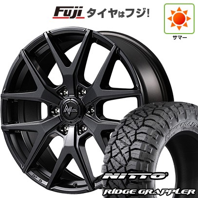 【パンク保証付き】【新品】プラド/ハイラックス 夏タイヤ ホイール4本セット 265/65R17 ニットー リッジグラップラー MID WHEELS NITRO POWER M62 トマホーク 17インチ(送料無料) サマータイヤ