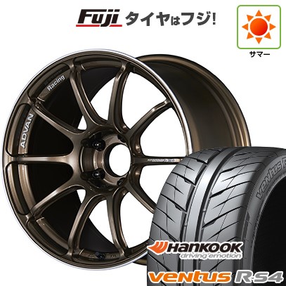 【新品国産車用5穴100】 夏タイヤ ホイール4本セット 225/40R18 92 W XL ハンコック ヴェンタス R-S4 Z232 ヨコハマ アドバンレーシング RSIII 18インチ(送料無料)｜フジコーポレーション