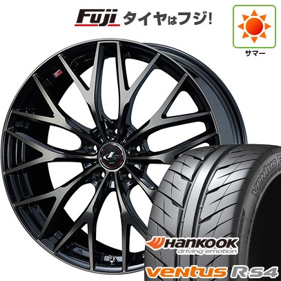 【新品国産車用5穴114.3】 夏タイヤ ホイール4本セット 205/55R16 ハンコック ヴェンタス R-S4 Z232 WEDS ウェッズ レオニス MX 6.5J 16インチ(送料無料)｜フジコーポレーション