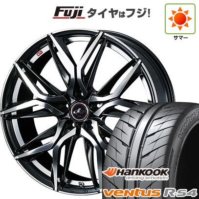 【新品国産車用5穴114.3】 夏タイヤ ホイール4本セット 205/55R16 ハンコック ヴェンタス R-S4 Z232 WEDS ウェッズ レオニス LM 6.5J 16インチ(送料無料)｜フジコーポレーション