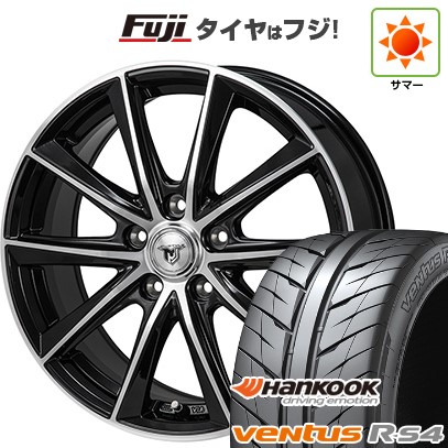 【新品国産車用5穴100】 夏タイヤ ホイール4本セット 205/55R16 ハンコック ヴェンタス R-S4 Z232 モンツァ JPスタイル MJ01 6.5J 16インチ(送料無料)