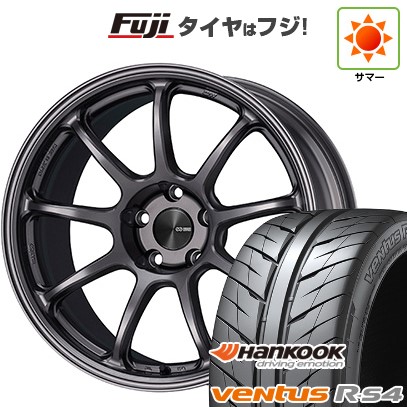 【新品国産車用5穴100】 夏タイヤ ホイール4本セット 205/55R16 ハンコック ヴェンタス R-S4 Z232 ENKEI エンケイ PerformanceLine PF09 6.5J 16インチ(送料無料)