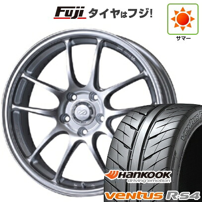 【新品国産車用5穴100】 夏タイヤ ホイール4本セット 225/40R18 92 W XL ハンコック ヴェンタス R-S4 Z232 ENKEI エンケイ PF01 18インチ(送料無料)｜フジコーポレーション