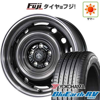 【パンク保証付き】【新品】シエンタ 2015-22 夏タイヤ ホイール4本セット 185/60R15 ヨコハマ ブルーアース RV-03 トピー ランドフット XFG 数量限定 6J 15インチ(送料無料)|フジコーポレーション