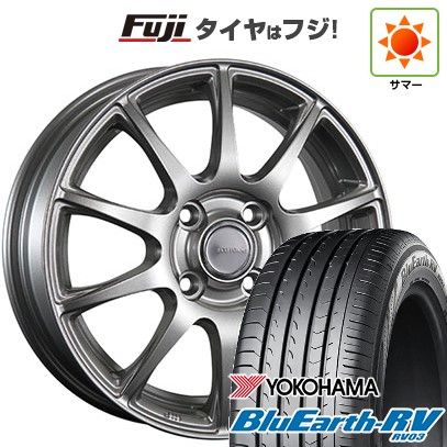 【パンク保証付き】【新品国産車用5穴114.3】 夏タイヤ ホイール4本セット 205/60R16 ヨコハマ ブルーアース RV-03 ブリヂストン エコフォルム SE-23 6.5J 16インチ(送料無料)|フジコーポレーション