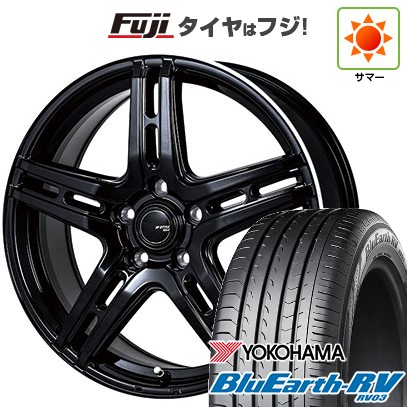 【パンク保証付き】【新品国産車用4穴100】 夏タイヤ ホイール4本セット 185/60R15 ヨコハマ ブルーアース RV-03 モンツァ JPスタイル R52 5.5J 15インチ(送料無料)