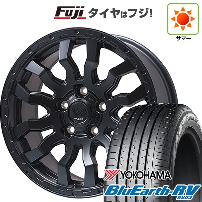 【パンク保証付き】【新品】ヤリスクロス 夏タイヤ ホイール4本セット 205/65R16 ヨコハマ ブルーアース RV-03 トピー ヴァブロ RR-01【限定】 7J 16インチ(送料無料)