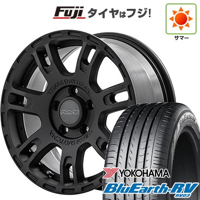 【パンク保証付き】【新品】ヤリスクロス 夏タイヤ ホイール4本セット 205/65R16 ヨコハマ ブルーアース RV-03 RAYS レイズ デイトナ D207 7J 16インチ(送料無料)