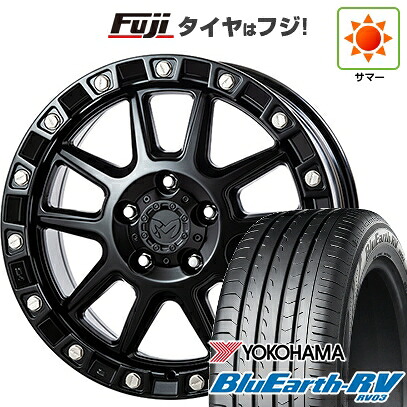 【パンク保証付き】【新品国産車用5穴114.3】 夏タイヤ ホイール4本セット 225/55R18 ヨコハマ ブルーアース RV-03 トライスター MKW M205 JP Spec 8J 18インチ(送料無料)｜フジコーポレーション 136,500円