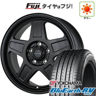 【パンク保証付き】【新品】ヤリスクロス 夏タイヤ ホイール4本セット 205/65R16 ヨコハマ ブルーアース RV-03 トピー ランドフット GWD 数量限定 7J 16インチ(送料無料)