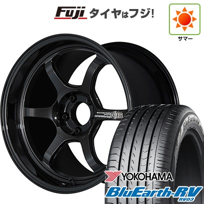【パンク保証付き】【新品国産車用5穴114.3】 夏タイヤ ホイール4本セット 245/35R20 ヨコハマ ブルーアース RV-03 ヨコハマ アドバンレーシング R6 9J 20インチ(送料無料)｜フジコーポレーション
