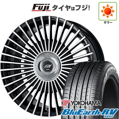 【パンク保証付き】【新品国産車用5穴114.3】 夏タイヤ ホイール4本セット 245/35R20 ヨコハマ ブルーアース RV-03 WORK ワーク イミッツ シュトラール 8.5J 20インチ(送料無料) 177,750円
